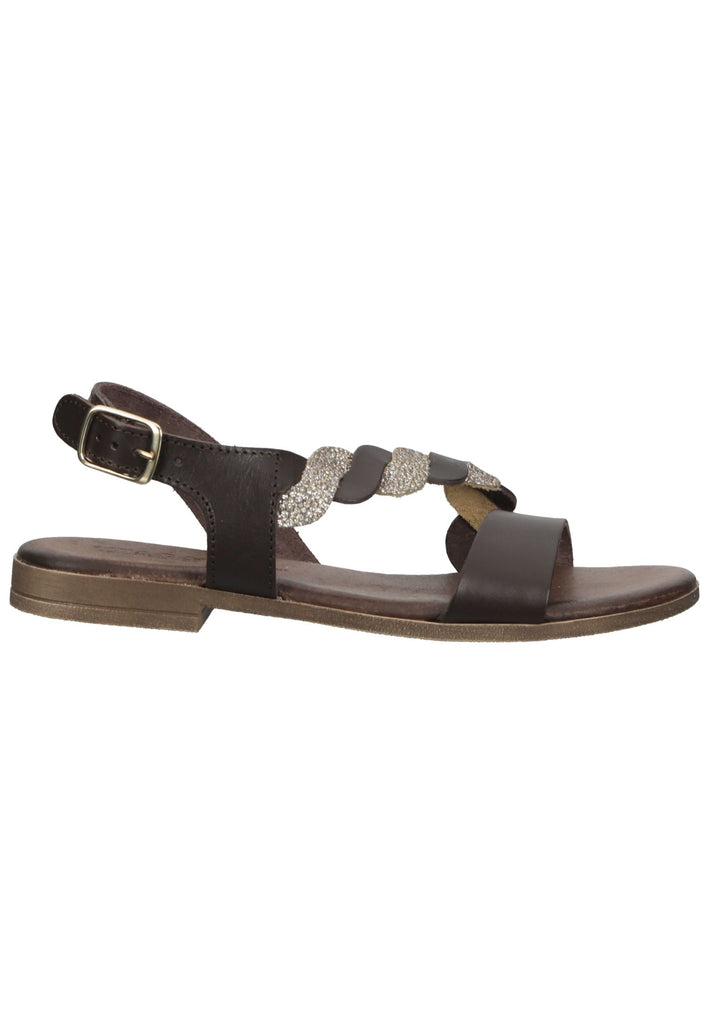 IGI&CO Sandalen Leder Braun/Silber