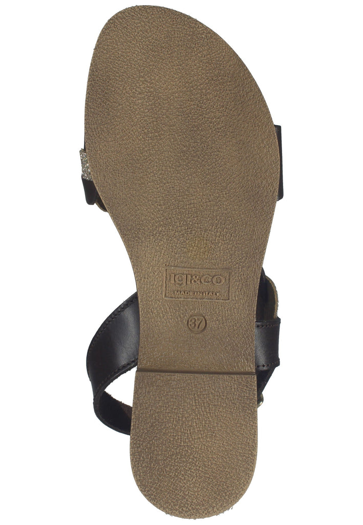 IGI&CO Sandalen Leder Braun/Silber