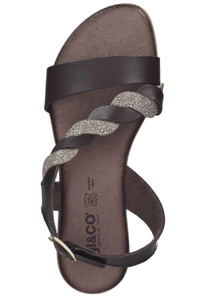 IGI&CO Sandalen Leder Braun/Silber