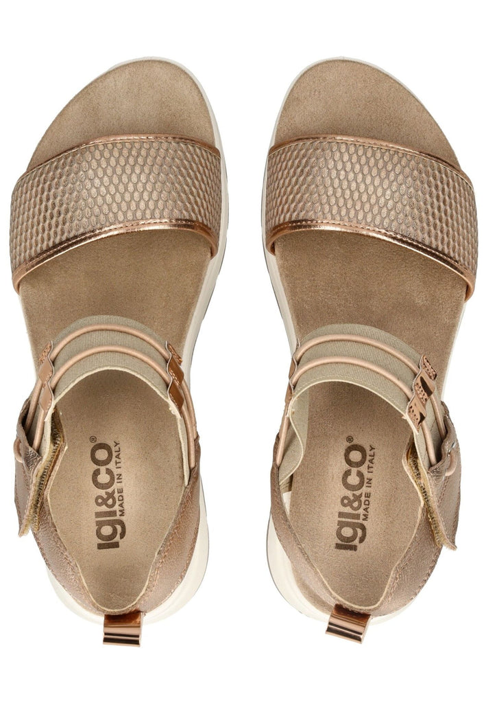 IGI&CO Sandalen Leder Champagne
