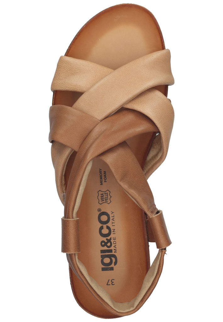 IGI&CO Sandalen Leder Cognac
