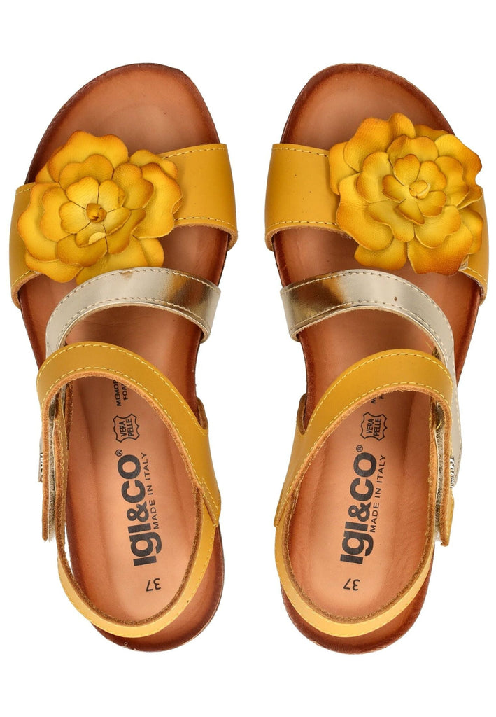 IGI&CO Sandalen Leder Gelb