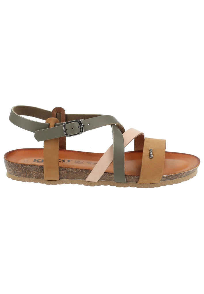 IGI&CO Sandalen Leder Grün/Braun