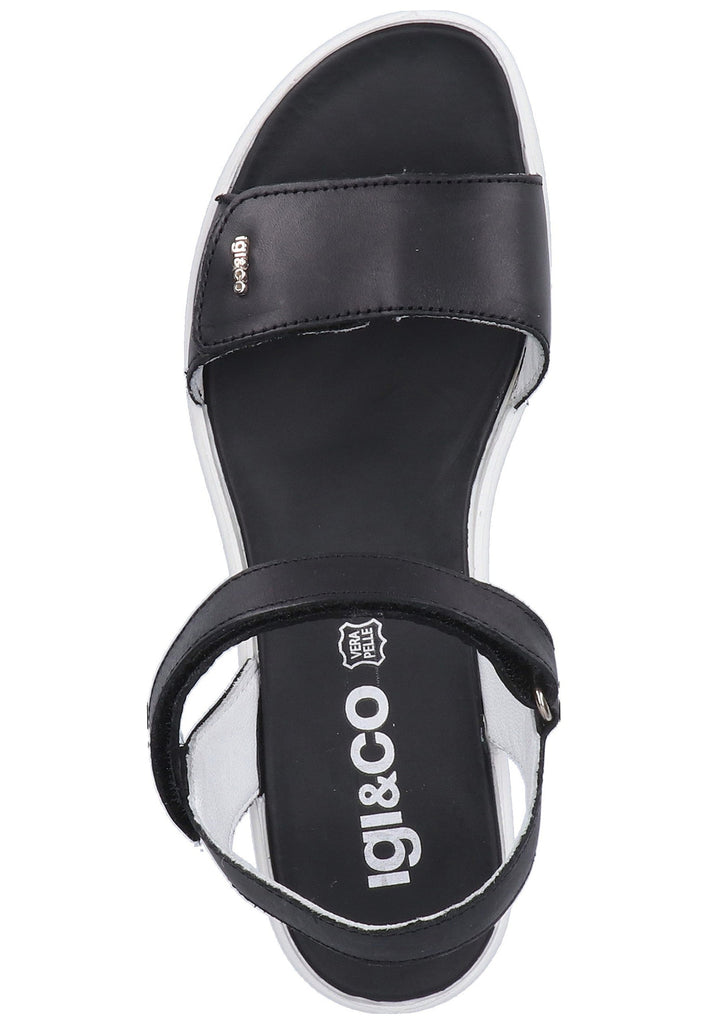 IGI&CO Sandalen Leder Schwarz