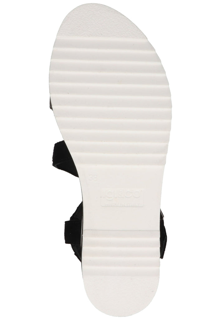 IGI&CO Sandalen Leder Schwarz