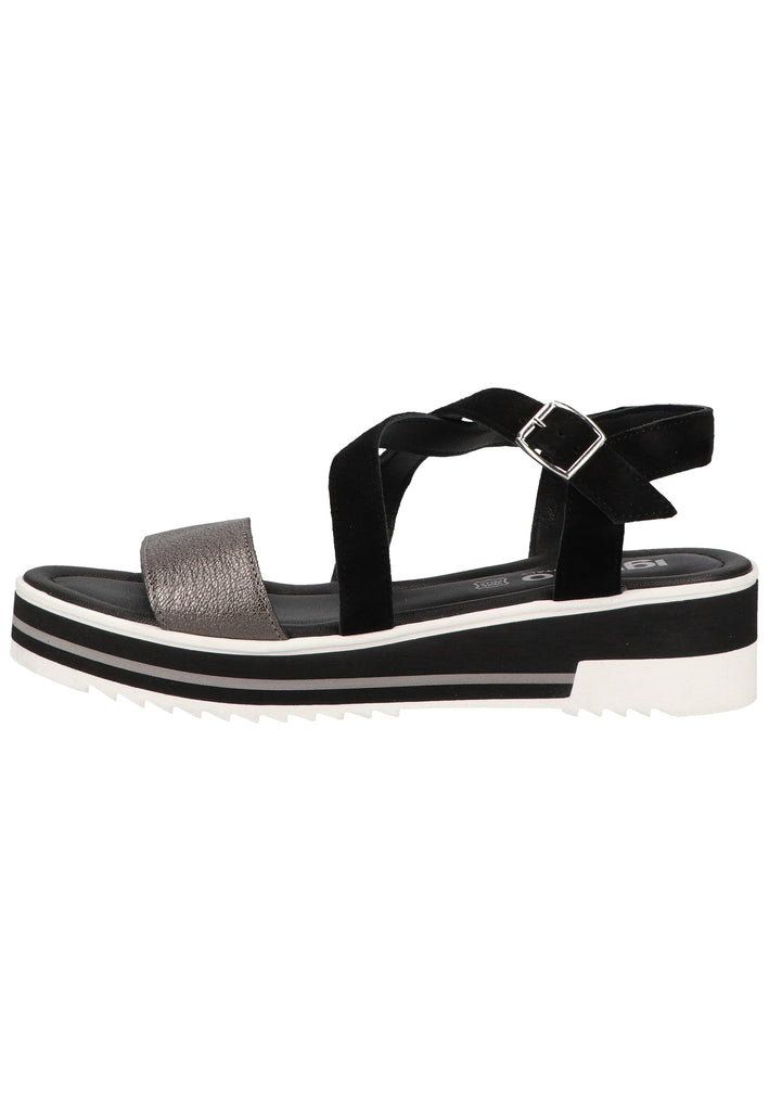 IGI&CO Sandalen Leder Schwarz
