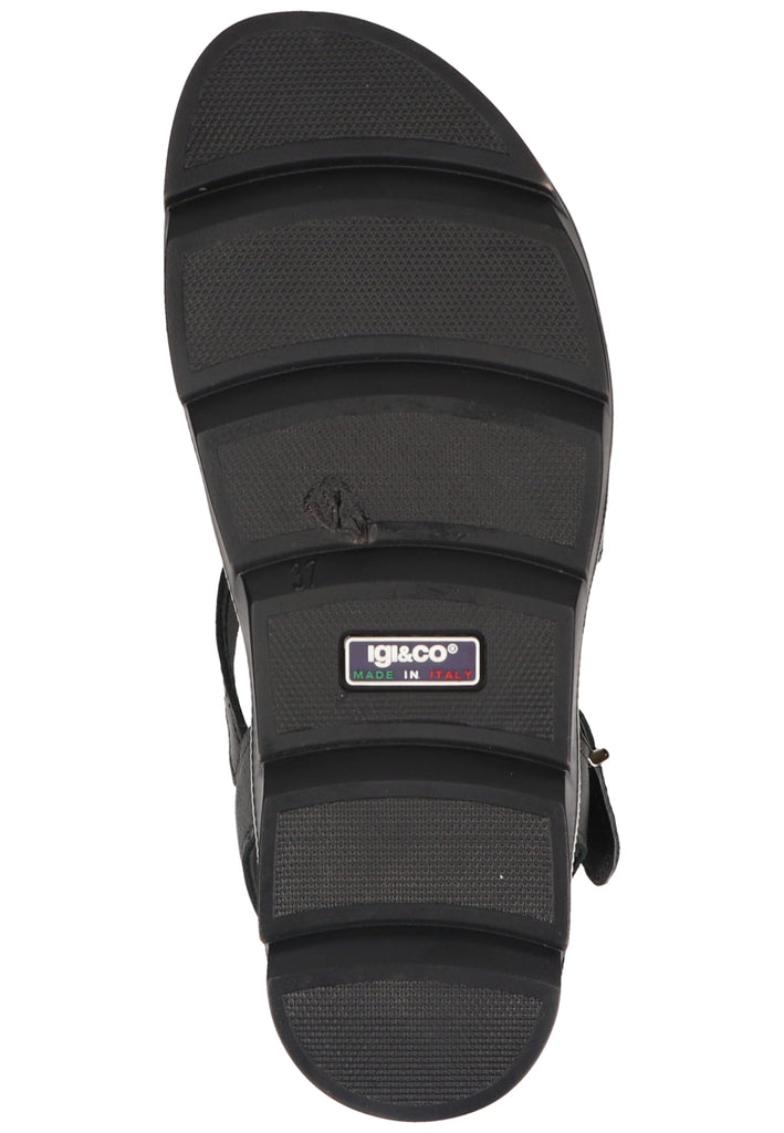 IGI&CO Sandalen Leder Schwarz