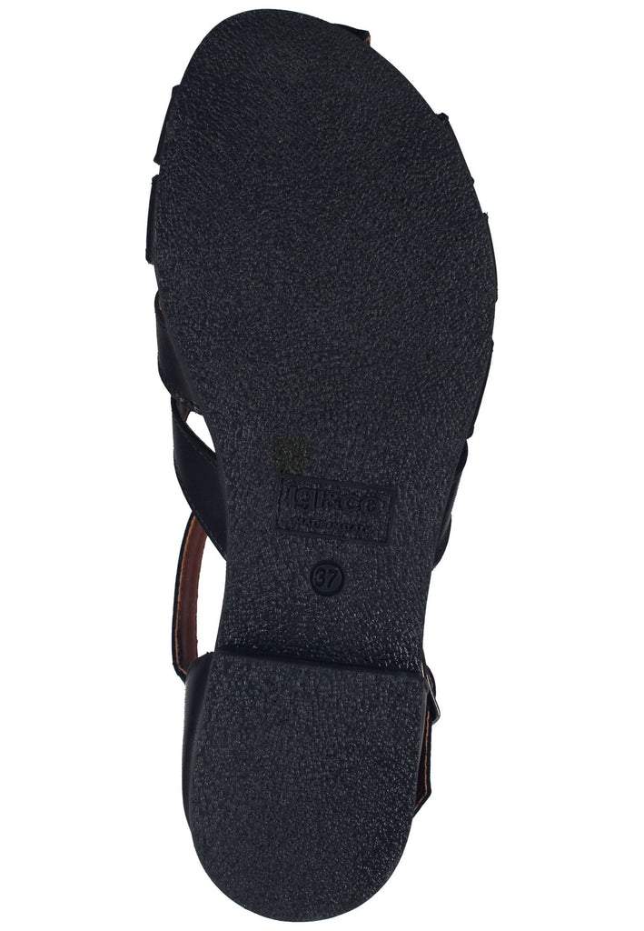 IGI&CO Sandalen Leder Schwarz