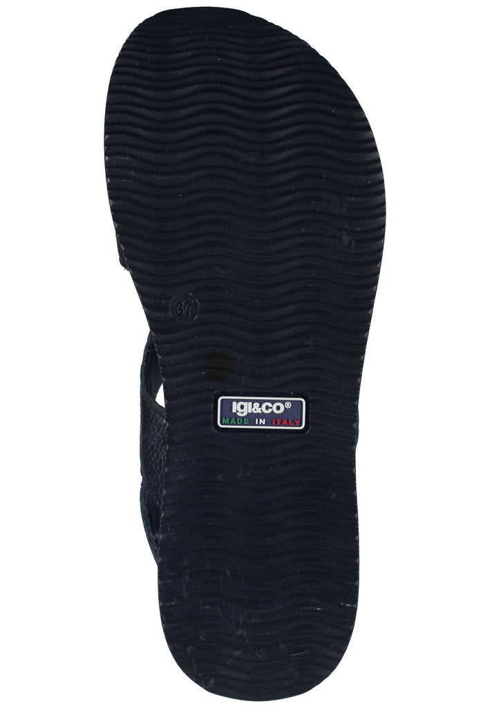 IGI&CO Sandalen Leder Schwarz