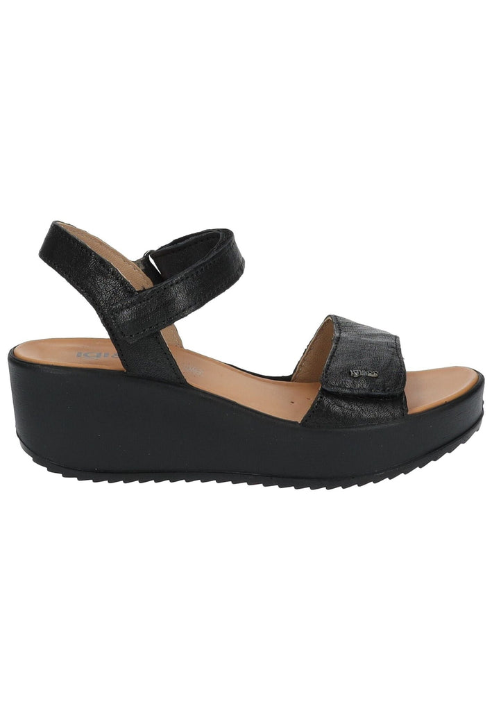 IGI&CO Sandalen Leder Schwarz