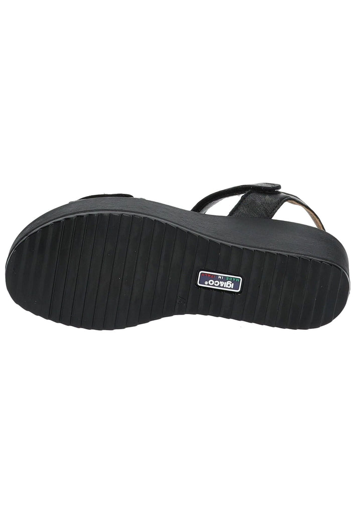 IGI&CO Sandalen Leder Schwarz