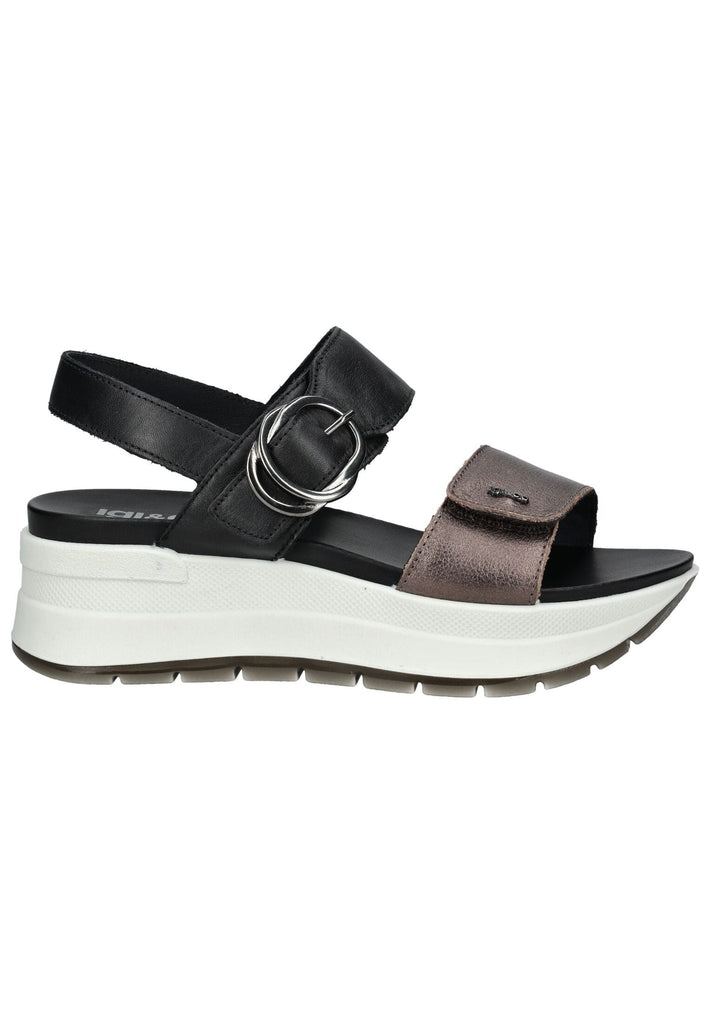 IGI&CO Sandalen Leder Schwarz