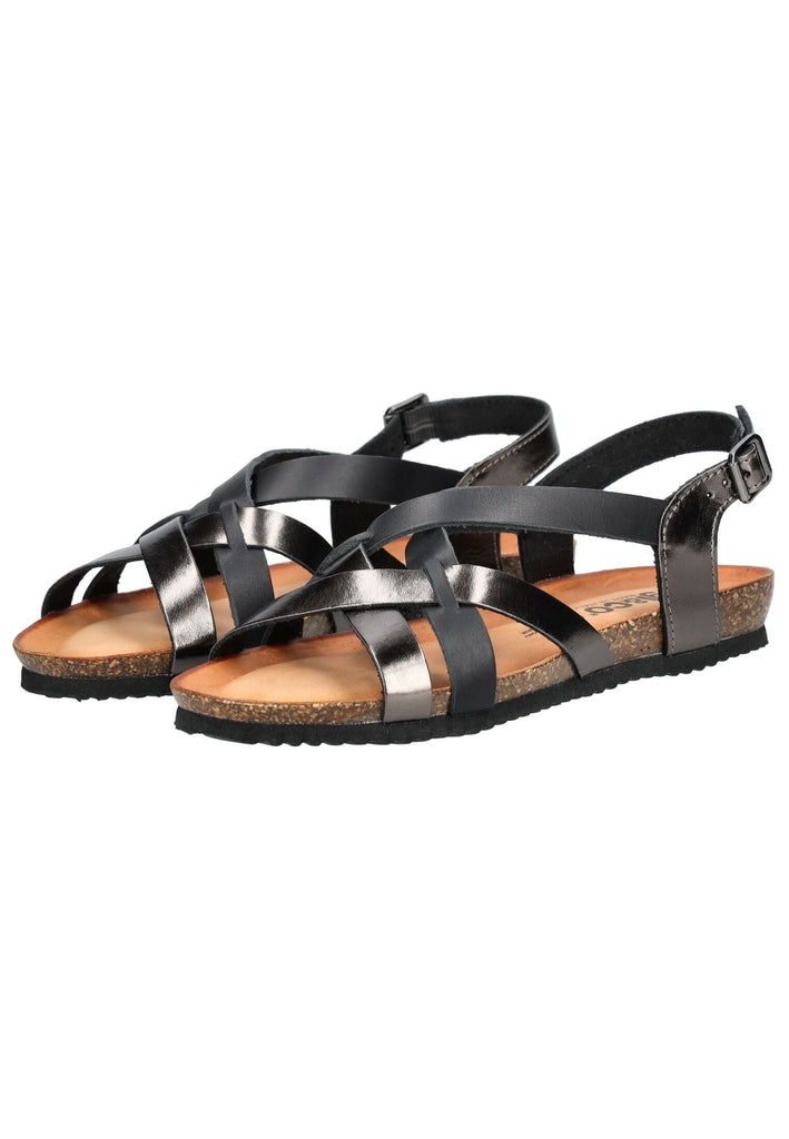IGI&CO Sandalen Leder Schwarz/Schwarz