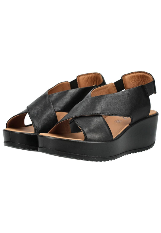 IGI&CO Sandalen Leder Schwarz/Schwarz