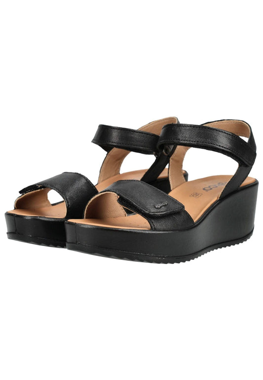 IGI&CO Sandalen Leder Schwarz/Schwarz