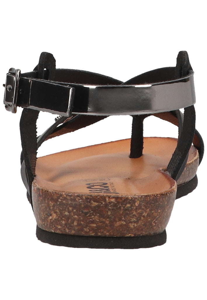 IGI&CO Sandalen Leder Schwarz/Silber