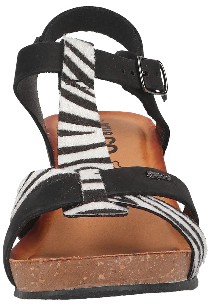 IGI&CO Sandalen Leder Schwarz/Weiß