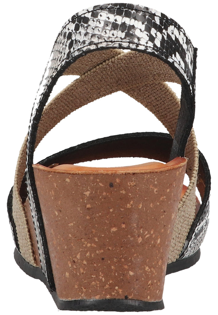 IGI&CO Sandalen Leder Schwarz/Weiß