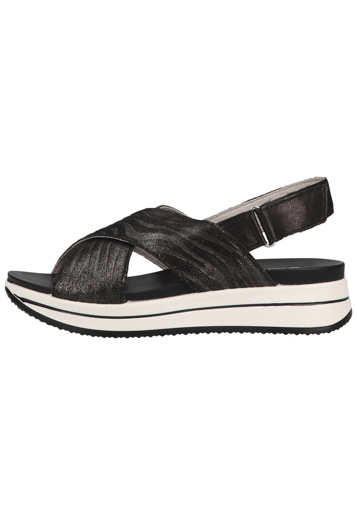 IGI&CO Sandalen Leder Schwarz/Weiß