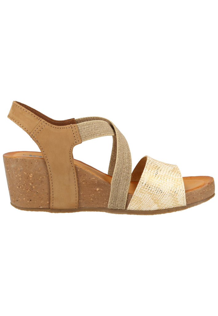 IGI&CO Sandalen Leder/Textil Platin
