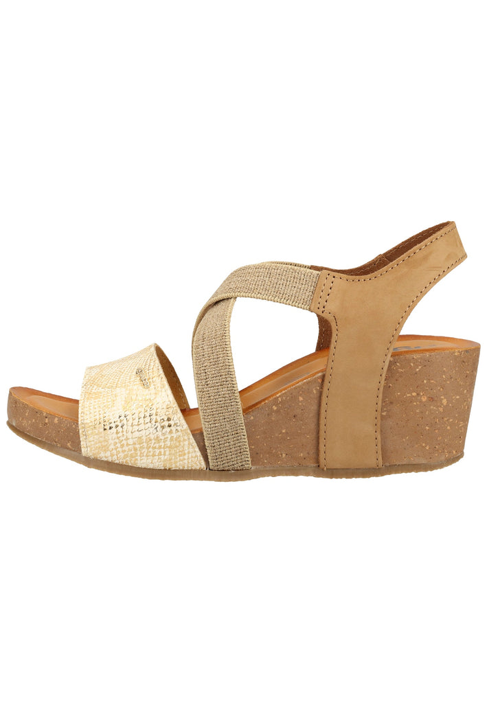 IGI&CO Sandalen Leder/Textil Platin