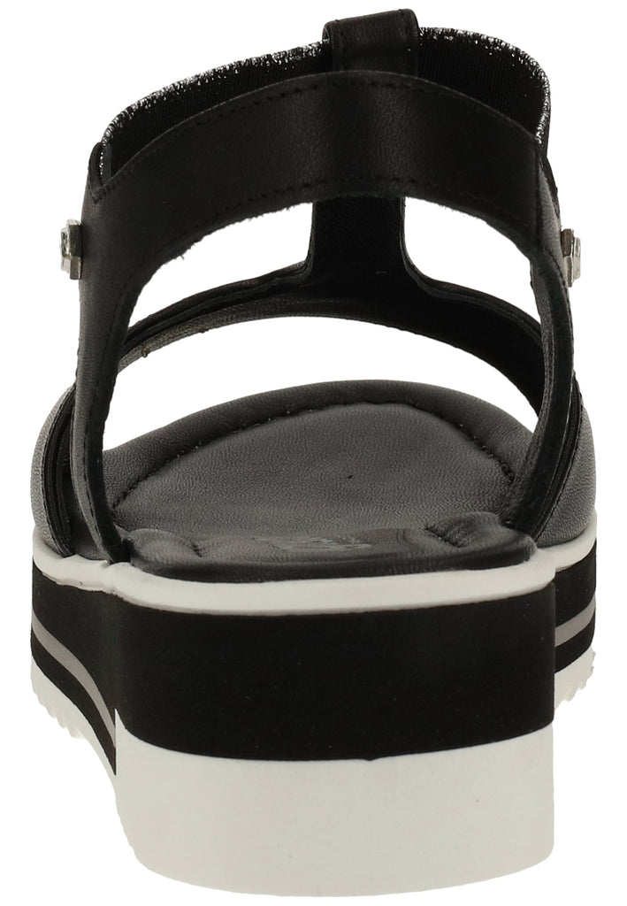 IGI&CO Sandalen Leder/Textil Schwarz