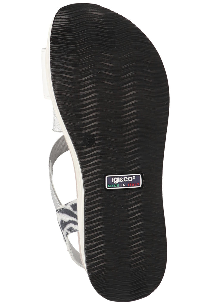 IGI&CO Sandalen Leder/Textil Weiß