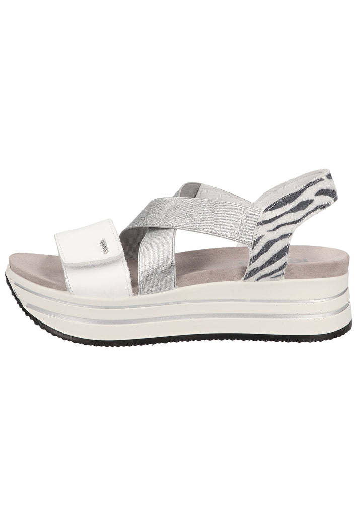 IGI&CO Sandalen Leder/Textil Weiß