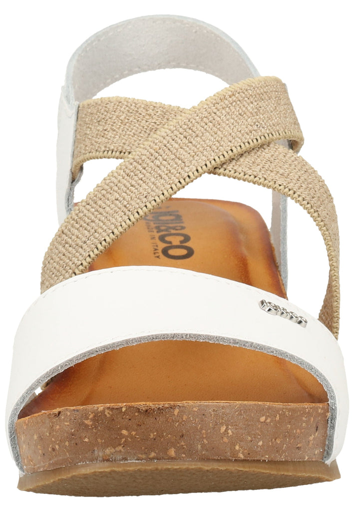 IGI&CO Sandalen Leder/Textil Weiß
