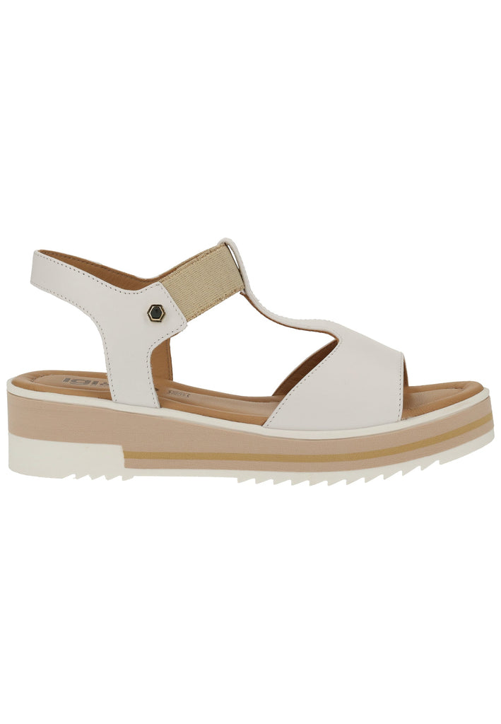 IGI&CO Sandalen Leder/Textil Weiß