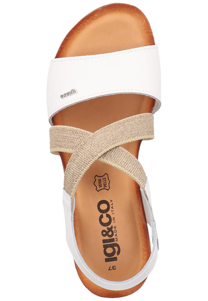 IGI&CO Sandalen Leder Weiß