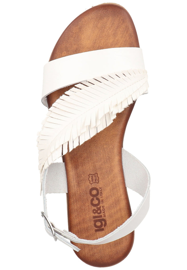 IGI&CO Sandalen Leder Weiß