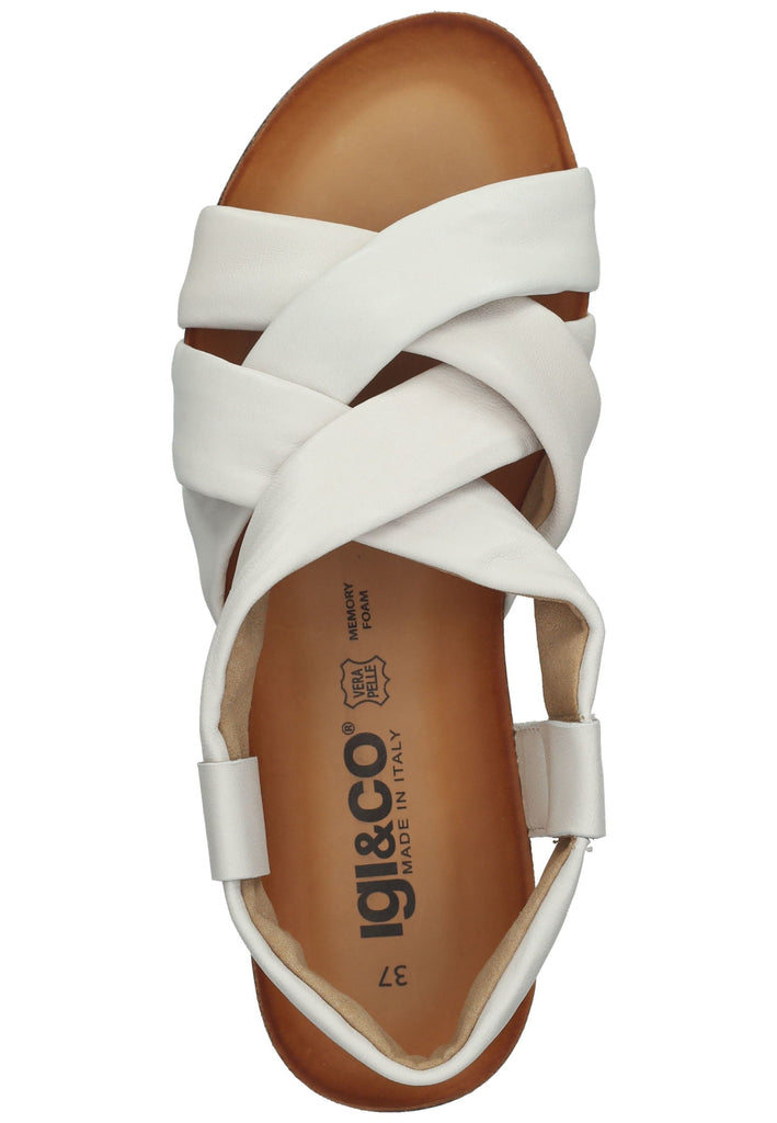 IGI&CO Sandalen Leder Weiß