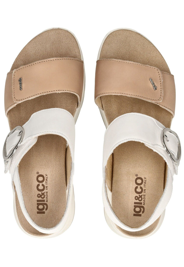 IGI&CO Sandalen Leder Weiß