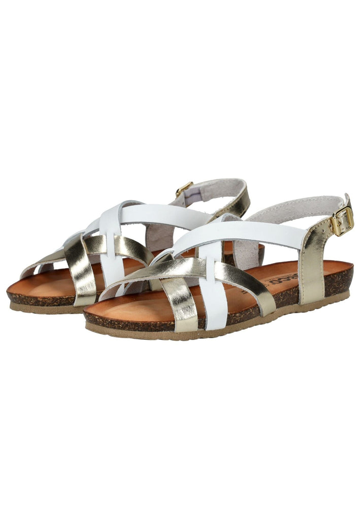 IGI&CO Sandalen Leder Weiß/Gold
