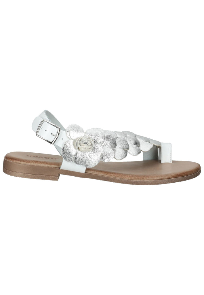 IGI&CO Sandalen Leder Weiß/Silber
