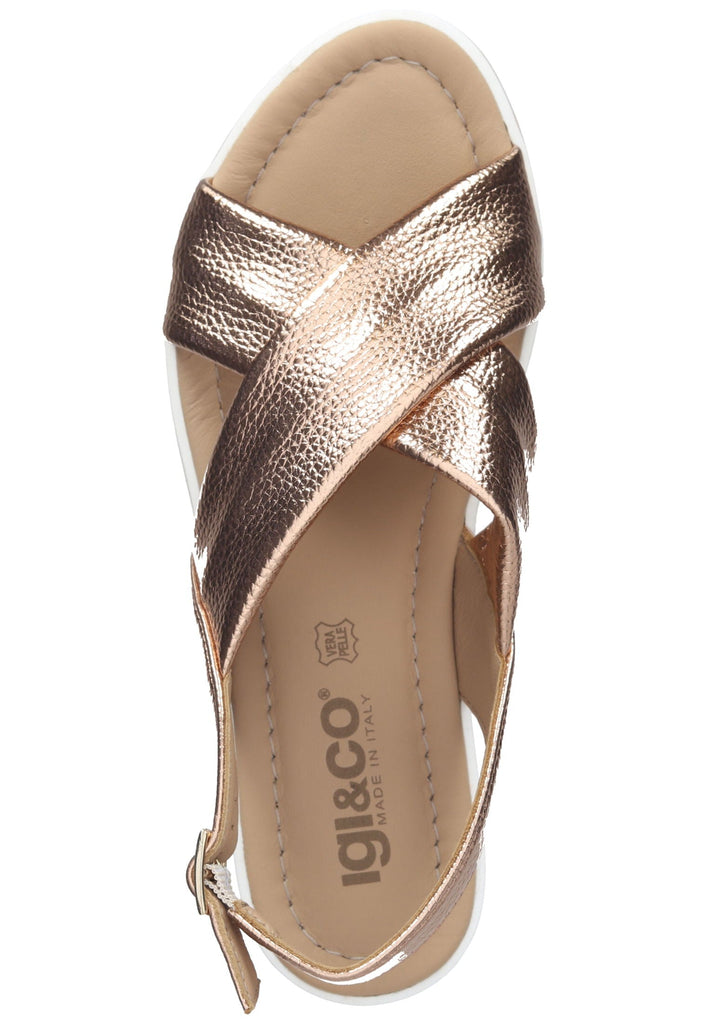 IGI&CO Sandalen Nappaleder Gold