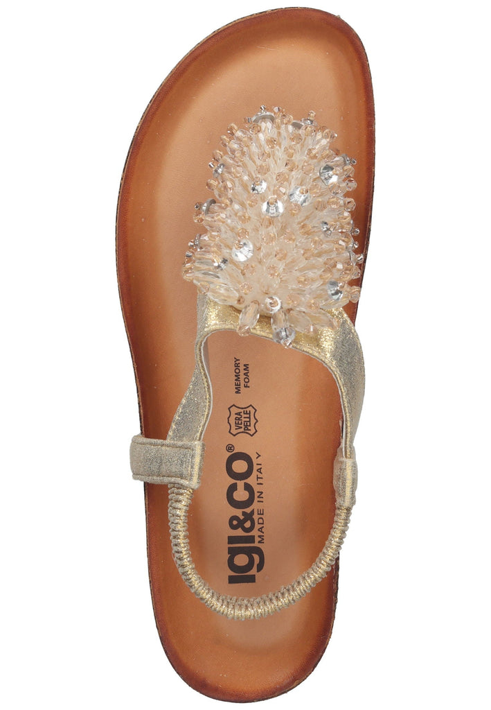 IGI&CO Sandalen Nappaleder Gold