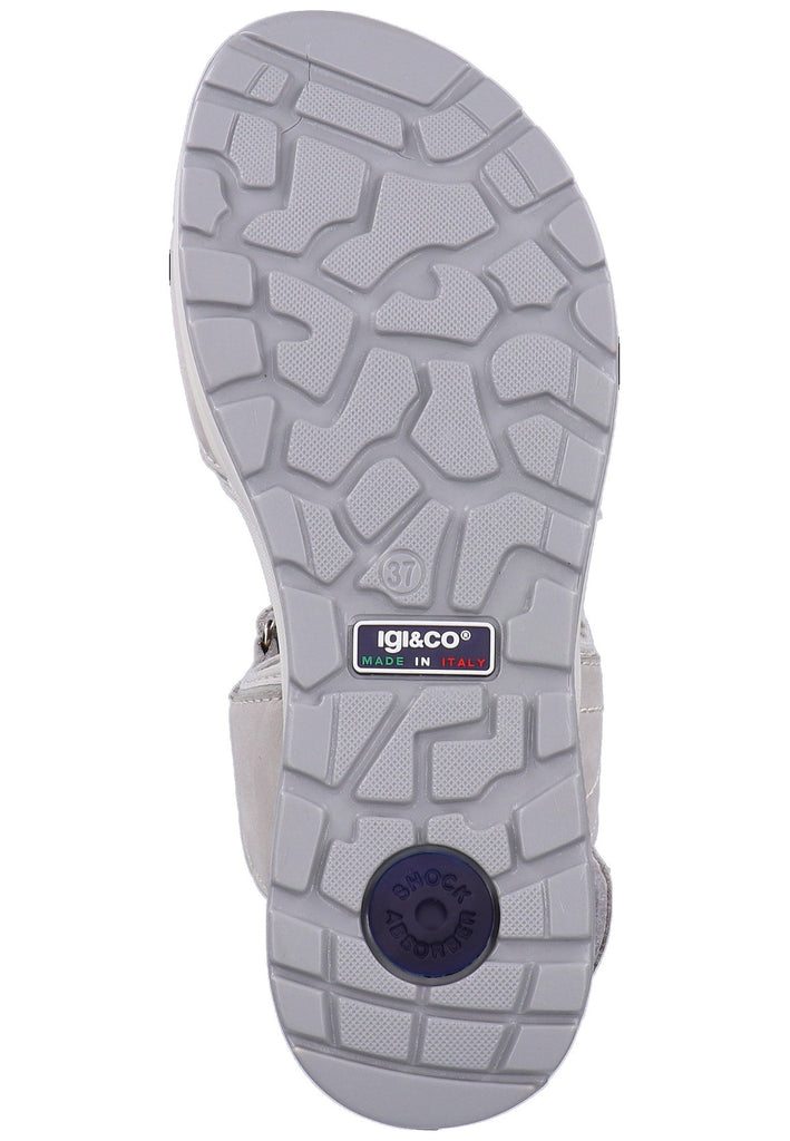 IGI&CO Sandalen Nappaleder Hellgrau