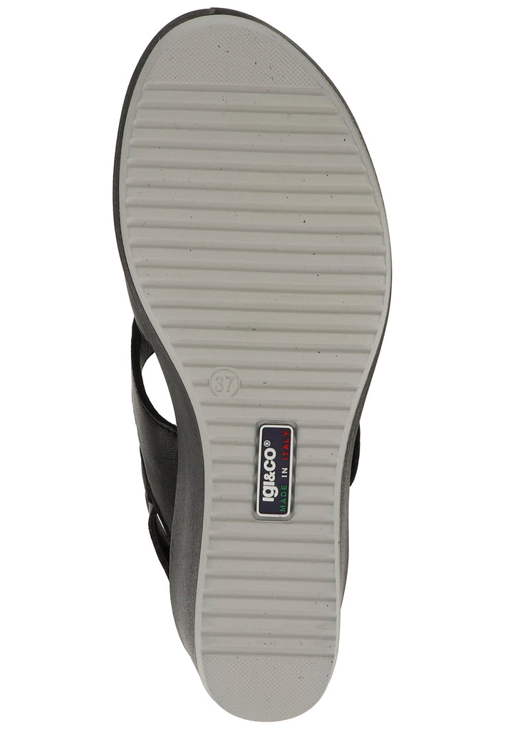 IGI&CO Sandalen Nappaleder Schwarz
