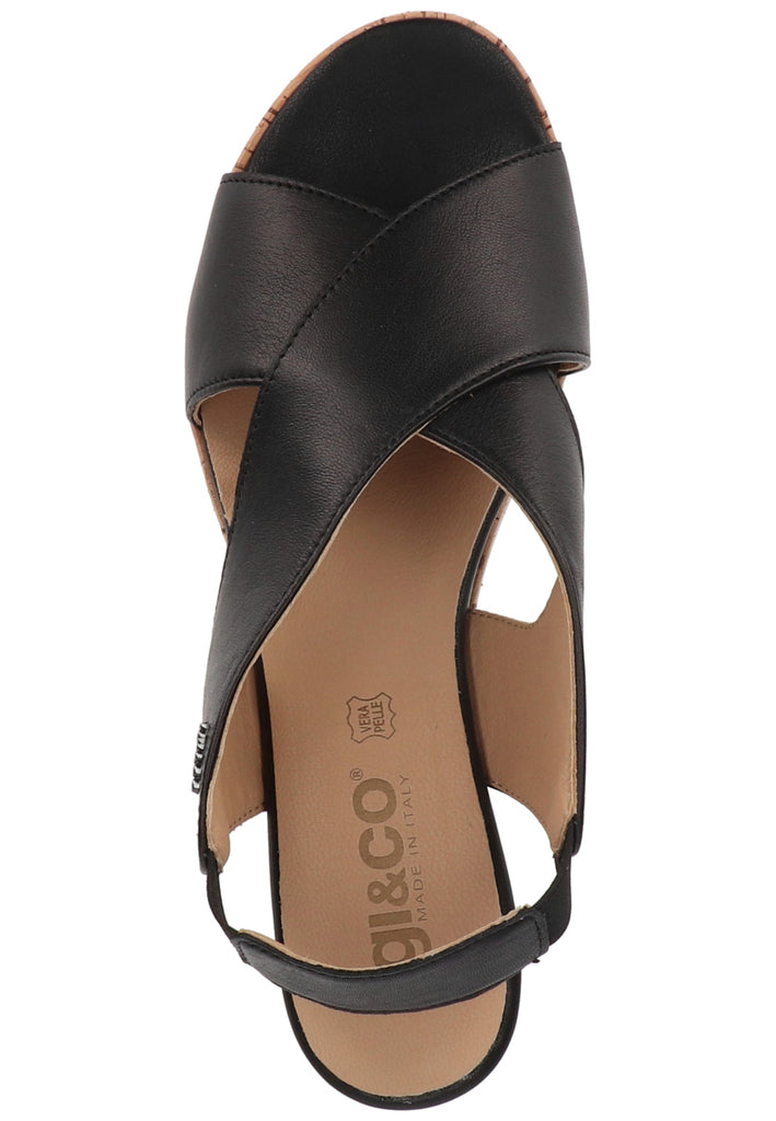 IGI&CO Sandalen Nappaleder Schwarz