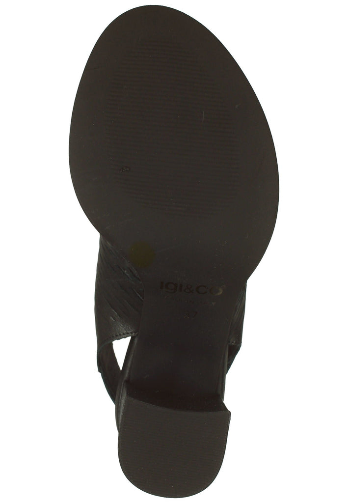 IGI&CO Sandalen Nappaleder Schwarz