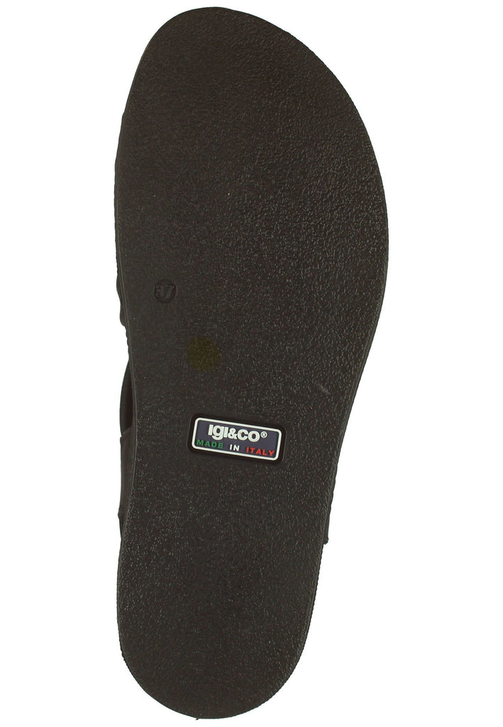 IGI&CO Sandalen Nappaleder Schwarz