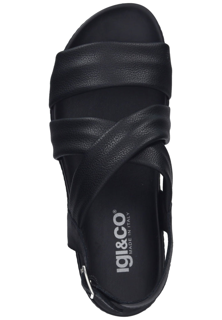 IGI&CO Sandalen Nappaleder Schwarz