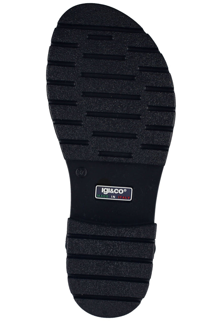 IGI&CO Sandalen Nappaleder Schwarz