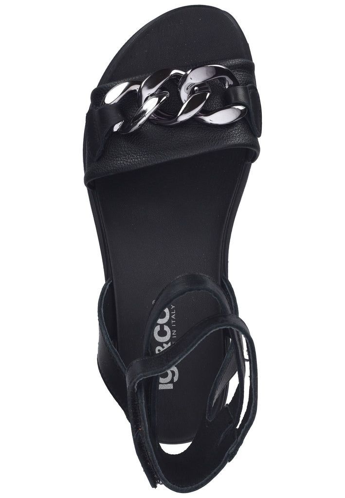 IGI&CO Sandalen Nappaleder Schwarz