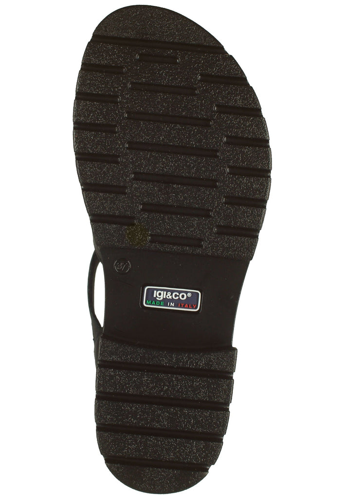 IGI&CO Sandalen Nappaleder Schwarz