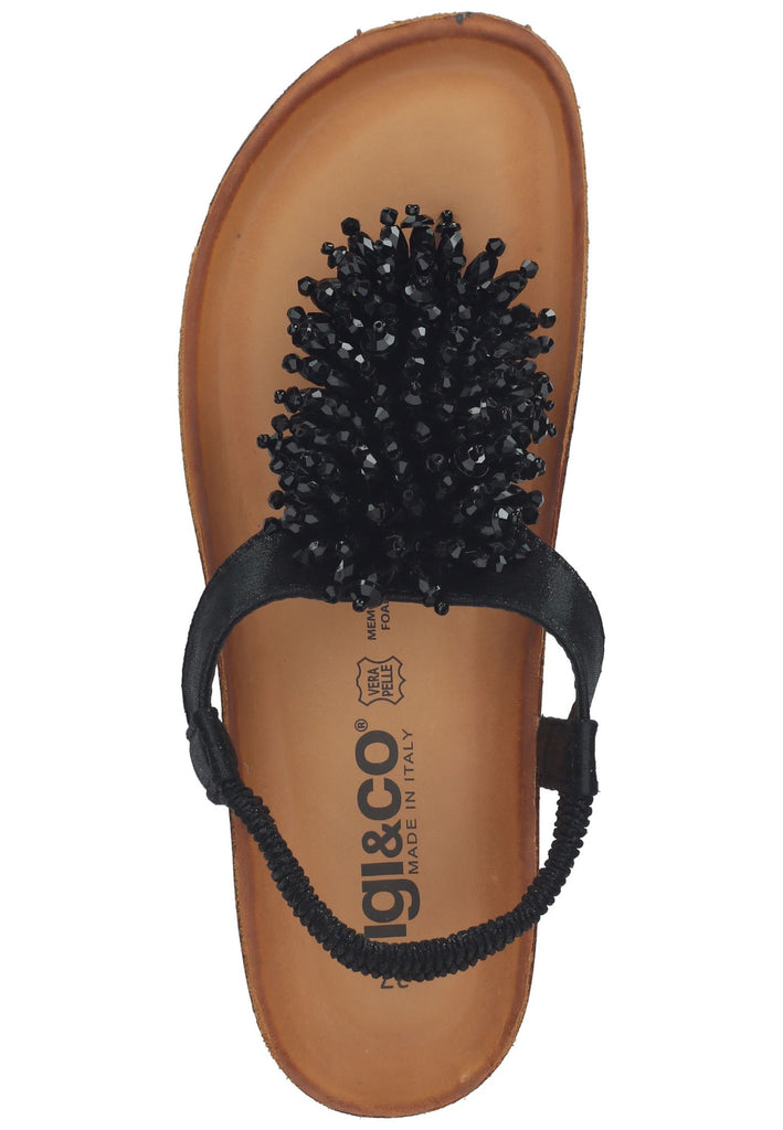 IGI&CO Sandalen Nappaleder Schwarz