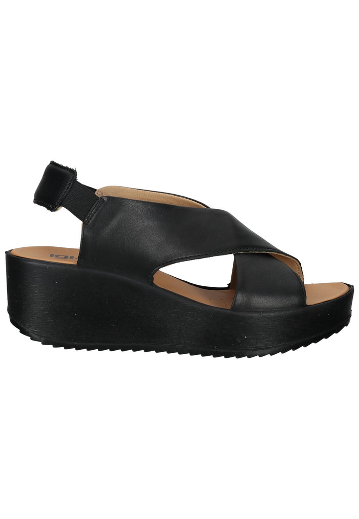 IGI&CO Sandalen Nappaleder Schwarz