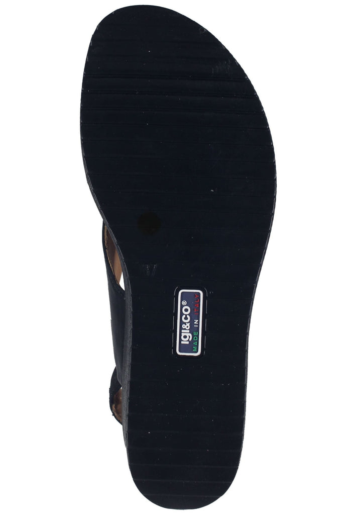 IGI&CO Sandalen Nappaleder Schwarz